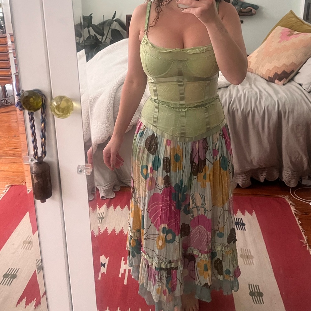 Dolce & Gabbana D&G 2000s Floral Vintage Dress